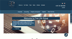 Desktop Screenshot of finelifegroup.com
